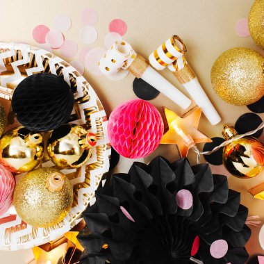 parti süsleri arka plan