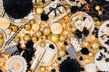 Noel topları ile tatil arka plan