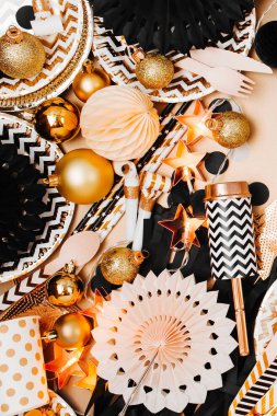 Noel topları ile tatil arka plan