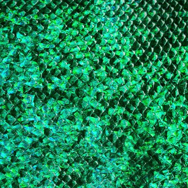 Parlak yeşil yanardöner doku closeup