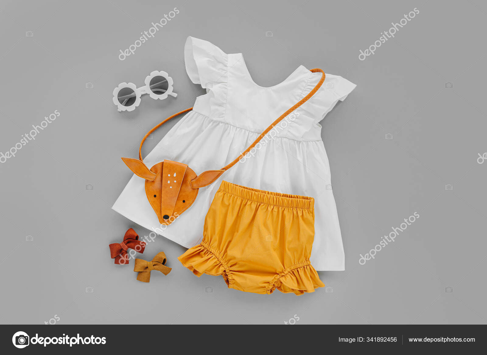orange baby clothes