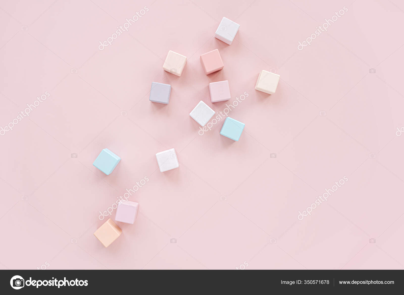 pastel wooden toys