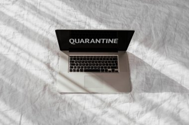  Evde kal, karantina. Evden Çalışmak.