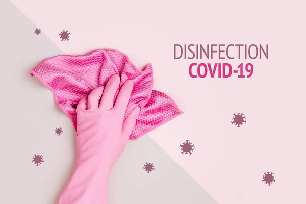 Semprot Untuk Membersihkan Dan Disinfeksi Virus Covid Penyakit Coronavirus Preventive Stok Foto Bebas Royalti