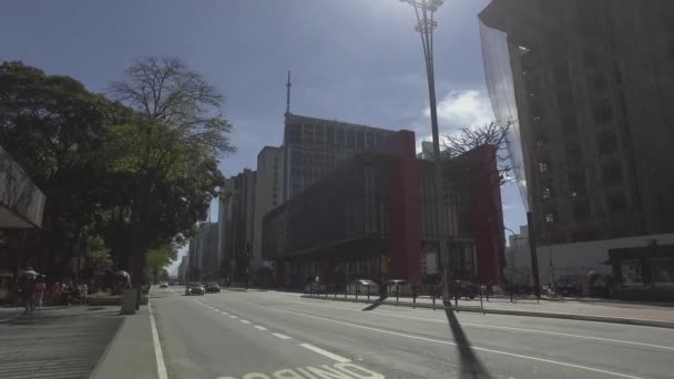 Sao Paulo Brezi Hazi Ran 2017 Nsanlar Güneşli Bir Günde — Stok video