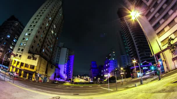 San Paolo Luglio 2015 Timelapse Della Città Più Grande Del — Video Stock