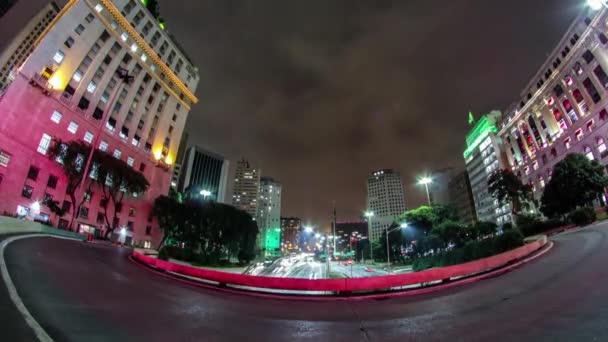 San Paolo Luglio 2015 Timelapse Della Città Più Grande Del — Video Stock