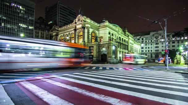 Sao Paulo Juli 2015 Timelapse Van Brazilië Grootste Stad Een — Stockvideo