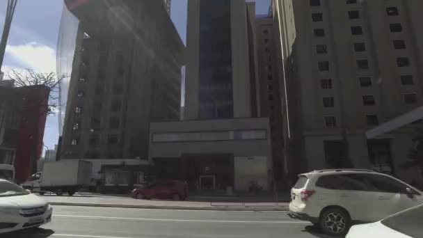 Sao Paulo Brasil Julio 2017 Gente Camina Por Avenida Paulo — Vídeo de stock