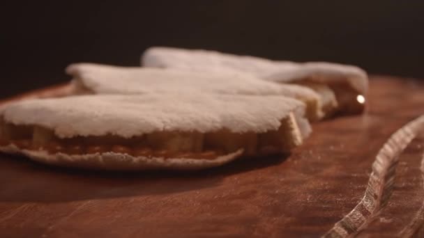 Muzlu Sütlü Brezilya Tapyokası — Stok video