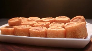 Kızarmış sosis topları. Brezilya Atıştırması
