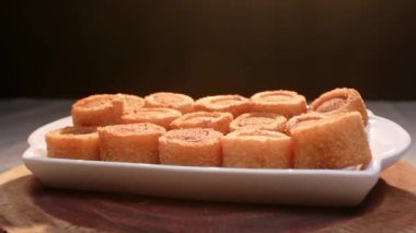Kızarmış sosis topları. Brezilya Atıştırması