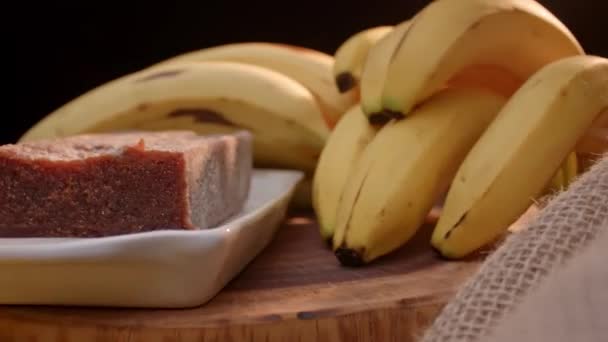 Typické Brazilské Jídlo Bananado Vyrobeno Spousty Cukru — Stock video