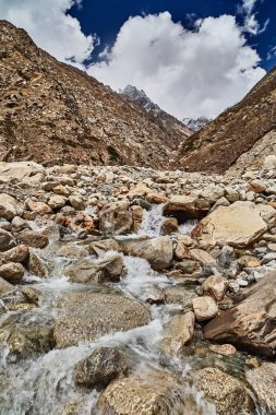 Himalaya dağ manzarası