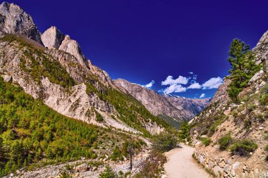 Himalaya dağ manzarası