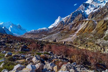 Himalaya dağ manzarası