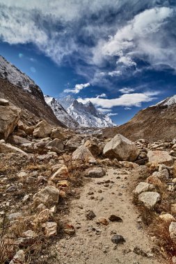 Himalaya dağ manzarası