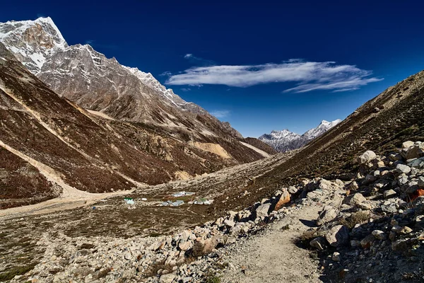 Himalaya dağ manzarası