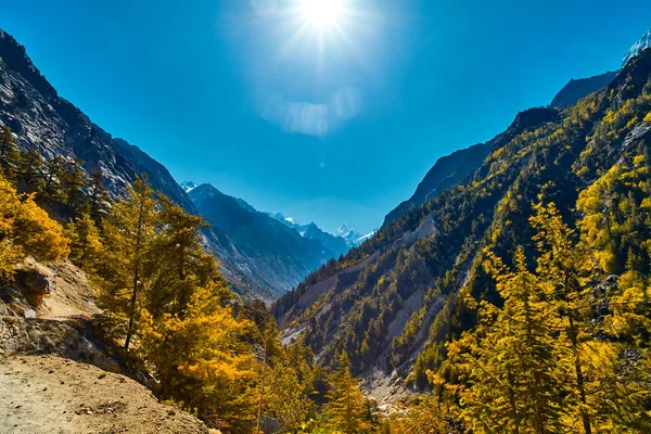 Himalaya dağ manzarası