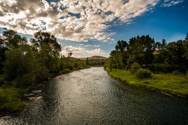 Luchtfoto van Colorado River — Stockfoto