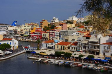 Agios nikolaos, crete, Yunanistan.