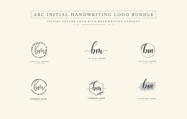 Download Initial Letter L M Lm Bundle For Identity And Logo Vector Logo Template With Handwriting And Signature Style 361617828 Larastock