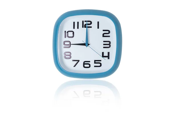 Wall Clock Square Shape Hanging Wall House Office — Stock Photo, Image