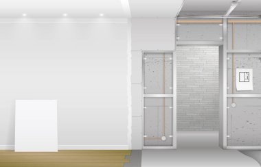 iç yapım aşamasında