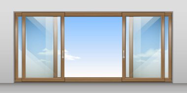 Tahta Sürgülü Kapı