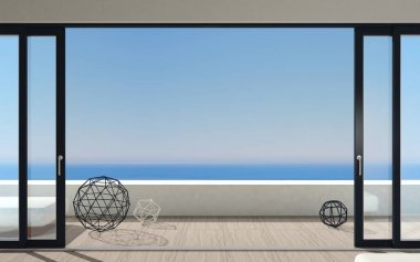 Geniş çift kanatlı kapı sürgülü