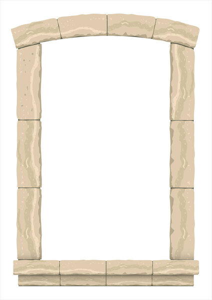 Classic antique arch