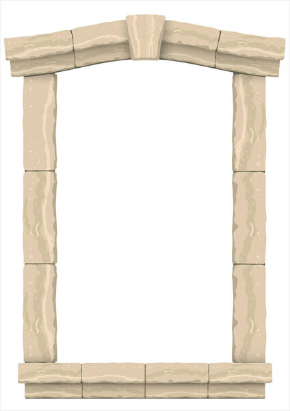 Classic antique arch
