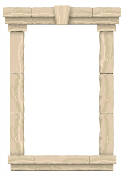 Classic antique arch