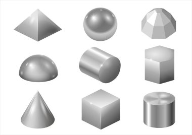Gümüş metal formlar