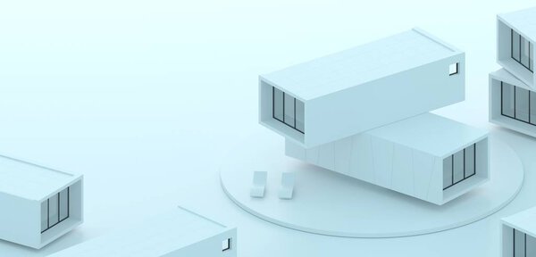 Стеклянная подсветка на кирпичной стене
