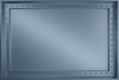 Endüstriyel metal duvar zırhı ve perçin dokusu