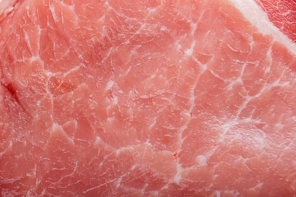 Frammento Ravvicinato Carne Maiale Come Composizione Della Texture Sfondo — Foto Stock