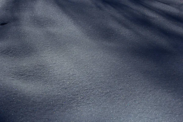 Текстура Белого Снега Искры Солнце — стоковое фото