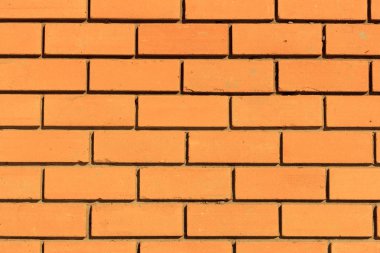 Sarı tuğla duvar. Arka plan ve doku