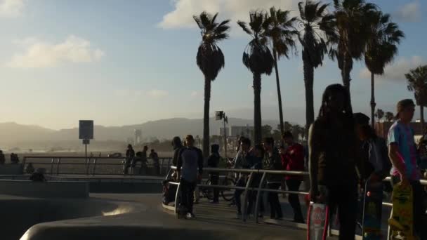 Promenada na Venice Beach — Wideo stockowe