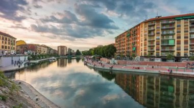 milan canal panorama