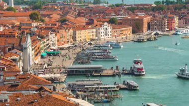 Venedik panoramik Simgesel Yapı havadan görünümü   