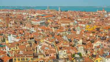 Venedik panoramik Simgesel Yapı havadan görünümü   