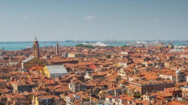 Venedik panoramik Simgesel Yapı havadan görünümü    