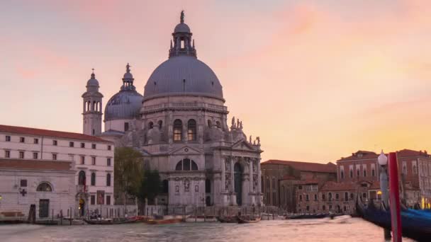 Canal Grande i Venedig Italien — Stockvideo