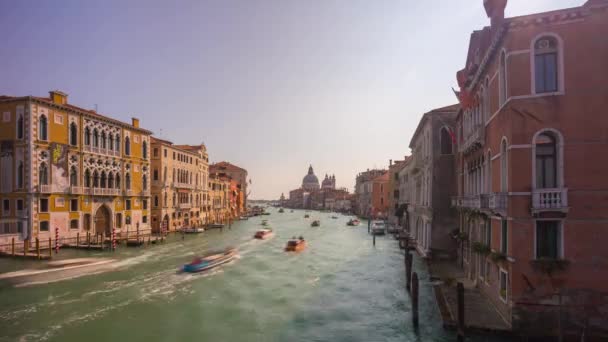 Canal Grande i Venedig Italien — Stockvideo