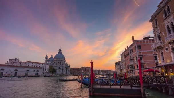 Canal Grande in Venedig Italien — Stockvideo