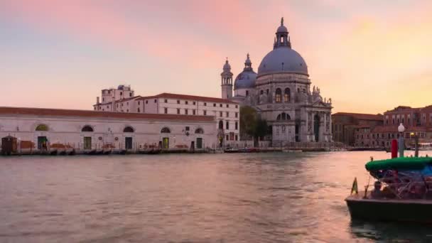 Большой канал в Венеции — стоковое видео
