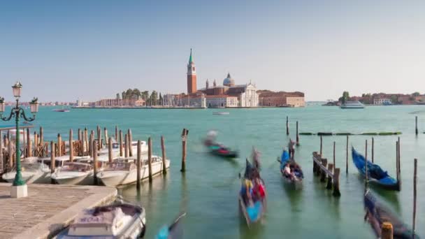 Grand Canal Velencében Olaszország — Stock videók