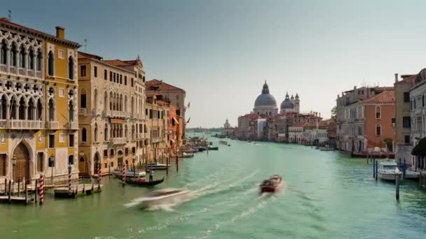 Canal Grande in Venedig Italien — Stockvideo